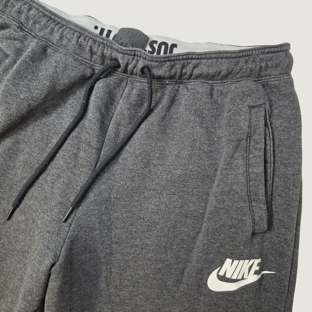 Nike Sweatpants Mens L Gray Joggers Gorpcore Cotton Blend Elastic Waist Training